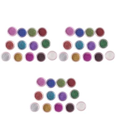TOVINANNA 36 Boxes Eye Shadow Powder Eyeshadow Powder Kit Glitter Eyeshadow Powder Highlight Pigment