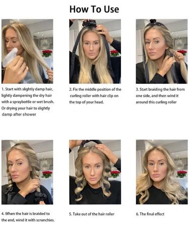 CCDSR Heatless Curling Rod Headband Set - DIY Hair Styling Tools - Buy Online on GoSupps.com