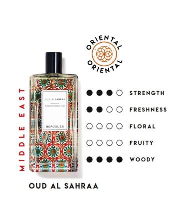Grands Crus Eau de Parfum | Fresh Long Lasting Scent Made in France | Spray Fragrance for Men & Women | Luxury Unisex Perfume with Premium Quality Ingredients 3.4 fl. oz. Oud Al Sahraa - Buy Online on GoSupps.com