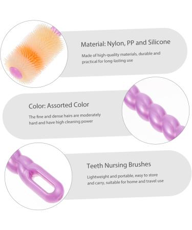 Minkissy 28 STK Baby Toothbrush Set - Soft Fur Cleaning Tools for Toddlers & Children - Essential Dental Products for Infants - Buy Online on GoSupps.com