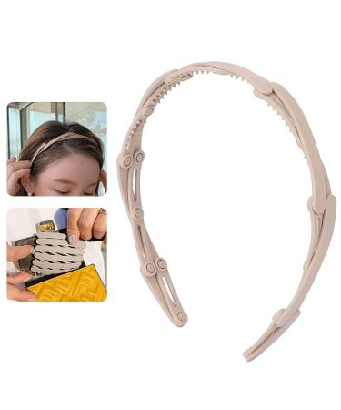 High-Quality Foldable Invisibobble Scrunchie Headband - Hair Jewelry for Women | No Skin Damage Hair Dryer Holder & Clips - Buy Online on GoSupps.com