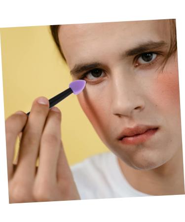 SOESFOUFU Makeup Brush 5pcs Silicone Eyeshadow Brush Cream Eye Shadow Cream Suit Face Tools Professional Simple Appliance 13x1cm Purple - Buy Online on GoSupps.com