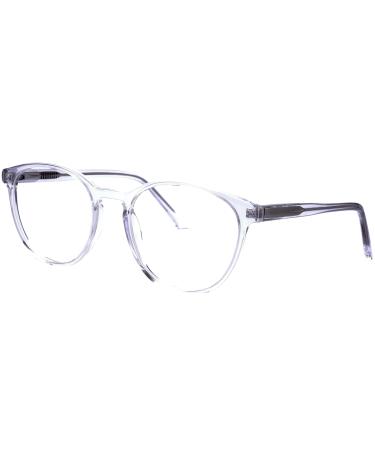 Cantus blue light glasses for women and men blue light glasses round glare-free round design computer glasses blue light blocking glasses Bue-Light Brille Soec 101 C3 colorless medium