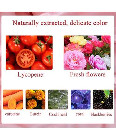 Merkts 16 Colors Edible Lipstick Pigment Powder - DIY Natural Mineral Powder for Lip Gloss | International Shipping Available - Buy Online on GoSupps.com