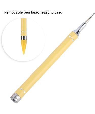 Buy Nail Art Dotting Pen - Easy to Use Yellow Nail Dotting Tool for Home & Salon Perfect for Manicures - Buy Online on GoSupps.com