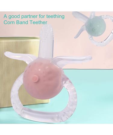 Buy Silicone Baby Teeth Toys - Cartoon Animal Shape Warm-Resistant Suction for Toddler Teething Care - Blue - Buy Online on GoSupps.com