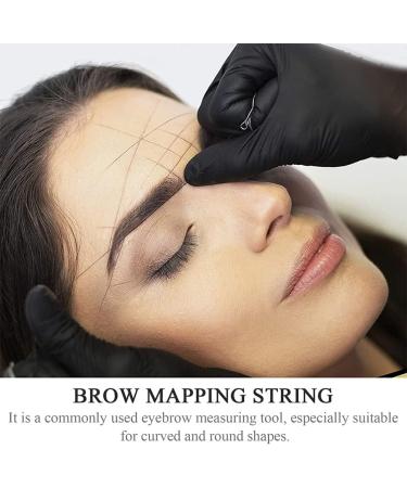 Beaupretty Brow Mapping String 2Pcs Pre- Inked Eyebrow Mapping String Microblading Eyebrow Marker Thread Line Ruler Brow Mapping Measuring Tool for Marking Symmetrical Eyebrow Pre Inked Mapping String - Buy Online on GoSupps.com