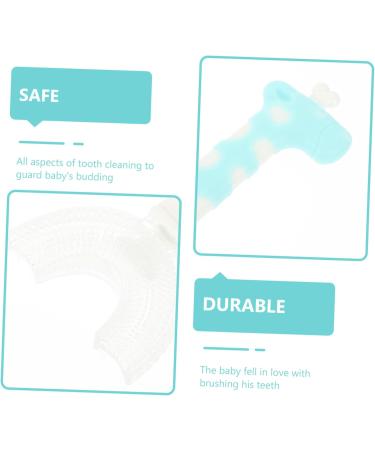 Beavorty 9 STK Soft Children's Toothbrush Set - Baby Blue Manual Toothbrushes for Kids | Effective Mouth Cleaning Tools - Buy Online on GoSupps.com