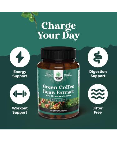 Green Coffee Bean Extract for Weight Loss - Pills for Women and Men - Appetite Suppressants for Weight Loss with Chlorogenic Acid - Herbal Fat Burner to Assist with Weight Loss 120 Count - Buy Online on GoSupps.com