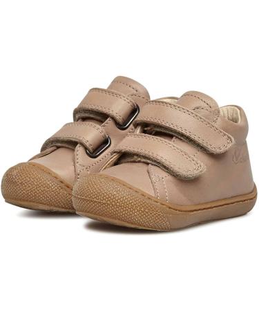 Naturino Cocoon VL Leather First-Steps Shoes - Platinum Military, Size 2 UK Child - Buy Online on GoSupps.com