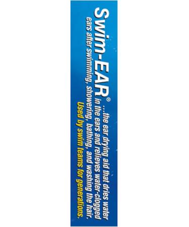 Swim Ear Liquid 1 Ounce - Ear Drops for Swimmers - Fast Relief - Buy Online on GoSupps.com