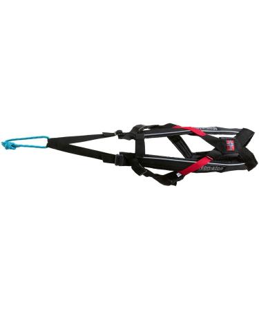 Non-Stop Dogwear Freemotion Harness Size 7 | Black Pulling Harness for Dogs | Head 52cm Neck 44-48cm - International Shipping Available - Buy Online on GoSupps.com