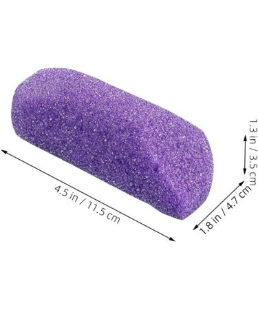 Pierre Exfoliante Double Face Pour Pieds Forme Bateau Couleur Violette ponge Douce Anti-callosit s Soin Pieds Secs Et Rugueux Usage Personnel Domicile 1 unit (Lot de 1) - Buy Online on GoSupps.com