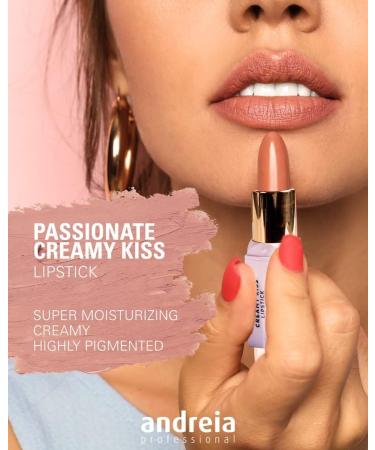  Andreia Andreia Professional Make Up - Lips - PASSIONATE CREAMY KISS Lipstick - 03 Milkshake - Buy Online on GoSupps.com