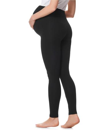 Be Mammy Maternity Leggings Tights BE20-230 XXL Black - Comfortable and Stylish Maternity Wear - Buy Online on GoSupps.com