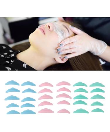 Silicone Eyelash Pads - Reusable Soft & Flexible | 5 Sizes & 3 Colors | Effortless Curling | Food Grade Material - Buy Online on GoSupps.com