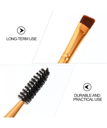 Beaupretty 6th Eyebrow Brush & Mascara Brush - Premium Makeup Brushes for Eyelashes & Eyebrows - Curly Brow Trimming & Eye Foundation Brush in Chady Pink - Buy Online on GoSupps.com