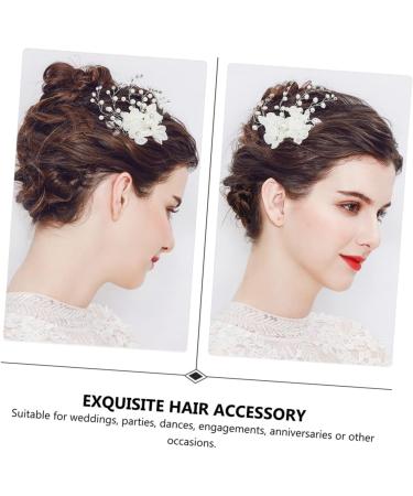 DOITOOL Hair Style 1 Pc Hair Comb Pearl Alloy Props Bride Hairdo - Buy Online on GoSupps.com