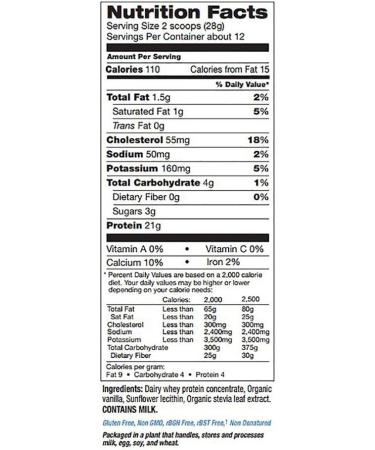 Buy teraswhey Simple Pure Whey Protein - Bourbon Vanilla 12 oz | Premium Quality International Shipping - Buy Online on GoSupps.com