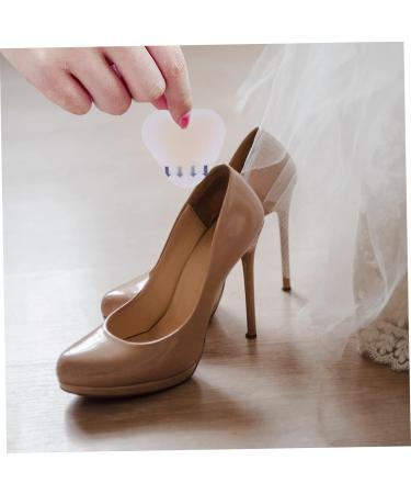 FRCOLOR 80 Pcs White Transparent Cloth Gel Heel Stickers - Best for Pain Relief & Comfort - Buy Online on GoSupps.com