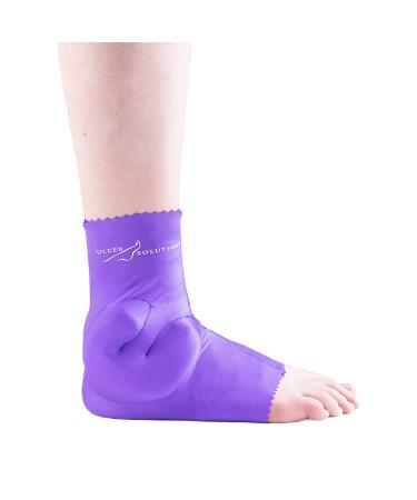 Ulcer Solutions Ankle Keeper  Ankle Protector for Pressure Sores  Lightweight  Stretchable Ankle Pillow  Enhanced Ankle Pads for Better Comfort and Mobility  Medium  7.5 to 9.5 inches Medium: 7.5-9.0  (19.0-23cm)