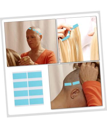 DRESSOOS 8 Sheets Seamless Hair Extensions Blotting Paper for Oily Skin Double Sided Adhesive Tape Hair Ties for Women Double Sided Sticky Tape Lace Tape Women's Wig Pu Front Lace - Buy Online on GoSupps.com