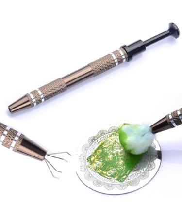 Lot de 2 Outils de Manucure Griffes Embout Coton pour Nettoyage Pr cis des Ongles Accessoires Nail Art Professionnels Outil de Modelage Nettoyage des Plaques de Stamping - Buy Online on GoSupps.com
