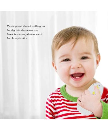 Baby Silicone Teether Improve Coordination Tactile Exploration Slipper Shaped Baby Teething Toy for Home Use (Beige) - Buy Online on GoSupps.com