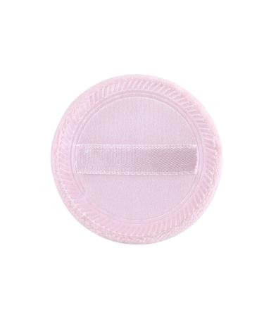 Frcolor 10Pcs Washable Velour Face Powder Puff for Foundation Makeup - Pink Cosmetic Tool with Ribbon - Ideal for All Skin Types - Buy Online on GoSupps.com