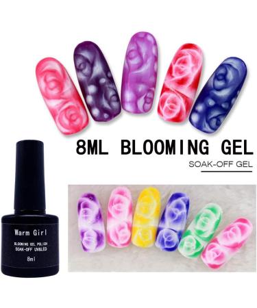 Warm Girl Blossom Gel Nail Polish Soak Off UV LED Clear Blooming Gel Long Lasting Manicure Set - Buy Online on GoSupps.com