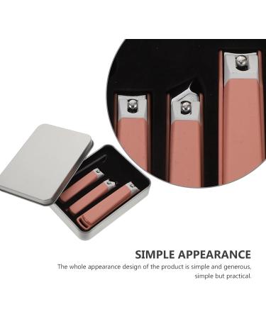 1Set Anti-splash nail clippers toenail file manicure kits toe nail Thin Nail Clippers cuticle clippers toenail clipper Nail Care Tool unique pedicure carbon steel - Buy Online on GoSupps.com