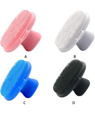 Dajidafu Facial Cleansing and Beauty Brush with Anti-Slip Handle Soft Hanging Hole and Easy to Clean Silica Gel Blue - Buy Online on GoSupps.com