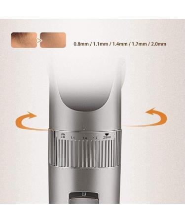 Professional Hair Clippers for Men - Cordless Cutting Kit with Ceramic Blades LED Display & 5 Speed Adjustments - Perfect for Stylish Haircuts - Buy Online on GoSupps.com