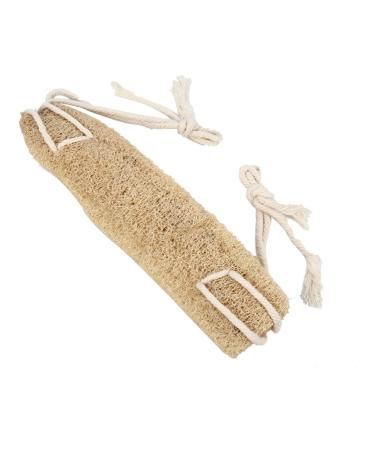 Beavorty loofah Bath Towel Body Scrubber Bath Shower Body Scrubber Strap exfoliating Back Scrubber exfoliating loofah Body Scrubber Shower Scrubber Travel Back Cloth Natural