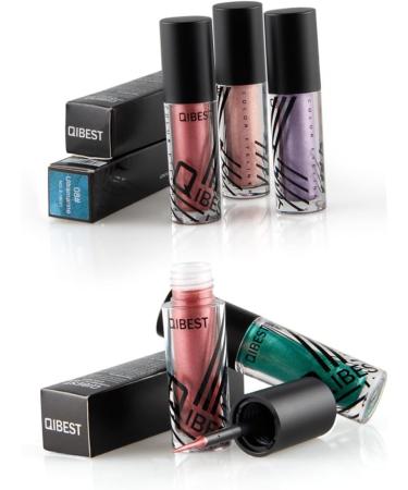 FOMIYES 6pcs Glitter Eye Shadow Sparkling Liquid Eyeliner Shiny Eyeshadow Flash Liquid Eyeshadow - Buy Online on GoSupps.com