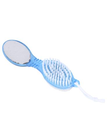 Ipetboom Foot Scrub 4 1 Handle Nail Brush Pedicure Foot File Foot Scrubber Stone Foot Exfoliator Nails Cleaner Foot Pumice Fingernail Scrub Brush Pumice Stone Callus Nail File Exfoliating