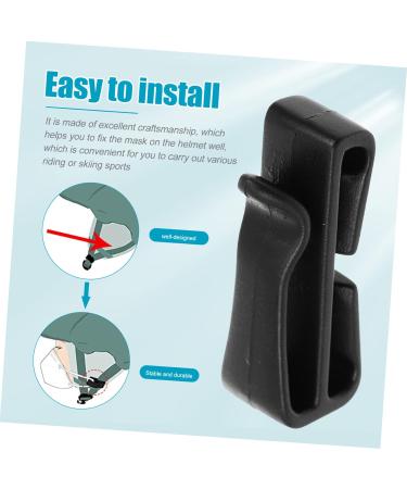 Hapinary Masking Hooks for Ski Accessories | Fastening Clip for Ski Helmets & Masks | Helmet Connection Tool - Buy Online on GoSupps.com