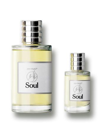 Zermat Soul Men's Fragrance Duo - Fresh Herbal Scent - 3.55 Fl. Oz & Miniature 0.85 Fl. Oz - Unleash Your Inner Confidence