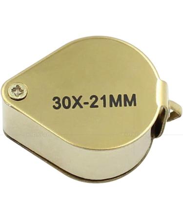 Professional Portable 30X 21mm s Magnifier Gold Eye Loupe Stone Full of Stars - Buy Online on GoSupps.com