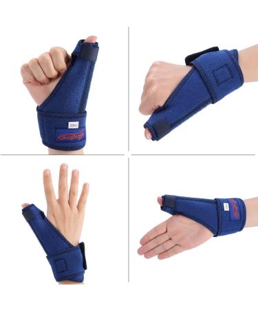 Sonew Adjustable Thumb Stabilizer - Wrist Support & Finger Injury Recovery Brace with Aluminium Alloy Splint | Hand Fix & Finger Aid Tools - Buy Online on GoSupps.com