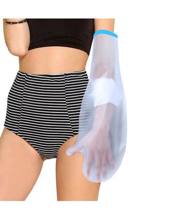Waterproof Arm Cover for Shower Waterproof Cast Cover Arm Adult Short Arm Plaster Cast Waterproof Cover Arm for Wounds Cast Cover for Shower Arm Waterproof Dressings for Showering Cast Protectors Adult Half Arm Plaster Bandage Protector