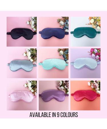 Personalised Sleep Silk Satin Eye Mask Custom Any Name Rest Sleeping Relaxing Mask Gift for Her Mothers Day Birthday Bridesmaid Hen Bridal Christmas Gift Party Favours Present HUNYLONDON (Navy) - Buy Online on GoSupps.com