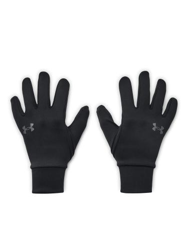 Under Armour Boys Ua Storm Liner Full Finger Gloves YLG Black