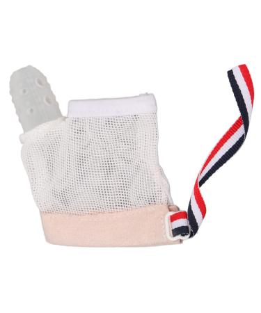 Baby-Daumenlutsch-Stopp gloves stops the thumb sucking finger protection soft mesh gloves with silicone massage stops for children