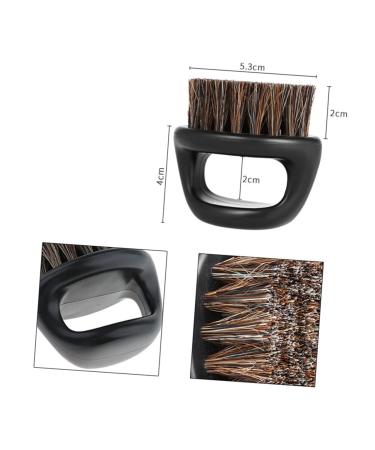 Beavorty Wood Beard Brush for Men - Soft Round Brush with Wild Boar Bristles - Premium Beard Care Tool - Buy Online on GoSupps.com