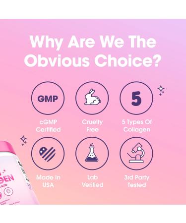 Obvi Multi Collagen Supplement with Hyaluronic Acid | Skin Care Hair Nail Joint Support for Women Gut Health | Hydrolyzed Protein Type I II III V X | 30 Capsules 30 Servings - Buy Online on GoSupps.com