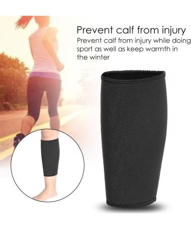 Buy Wading Support Legs Compression Calf Bandage for Men & Women - Relief for Shin Calf Pain Strain & Swelling - Warm Black - Buy Online on GoSupps.com