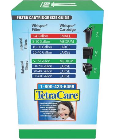 Tetra Whisper Bio-Bag Filter Cartridges | Ready to Use 3-Count Medium | Aquarium Filter Cartridges - Buy Online on GoSupps.com