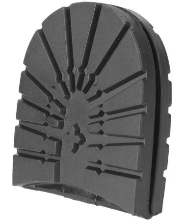 Anti-Slip Flexible Shoe Repair - Soft Rubber Sole Replacement for Leather & Sports Shoes (Black Heel) - International Shipping Available - Buy Online on GoSupps.com