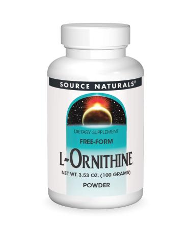Source Naturals L-Ornithine Powder 3.53 oz (100 g)